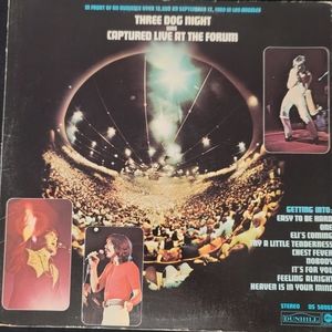 Three Dog Night Captured Live at the Forum  1969 DS 50069 Dunhill